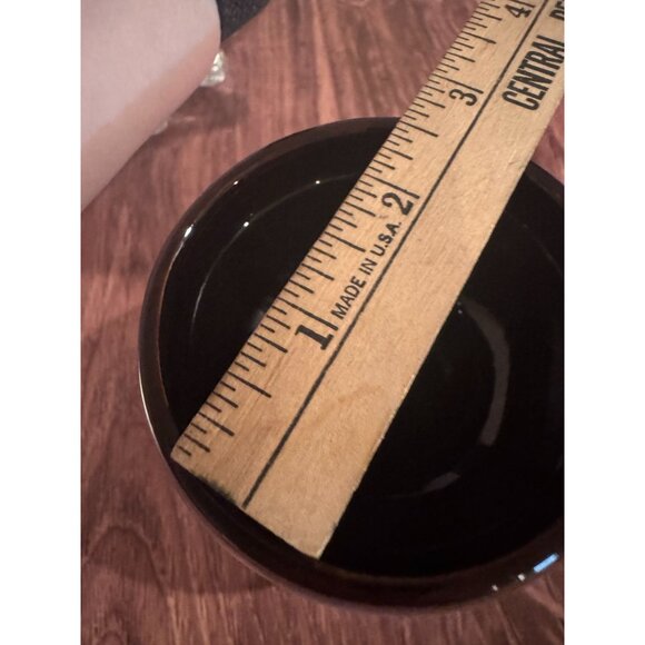 Vintage Hand-Painted Folk Art Pottery – Pitcher & Basket Set - Picture 3 of 14